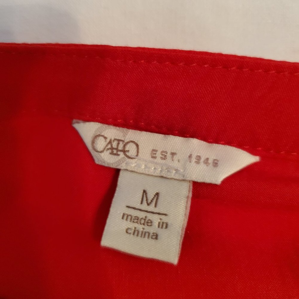 Cato Est 1946 pullover blouse long sleeve size M. - Picture 8 of 9